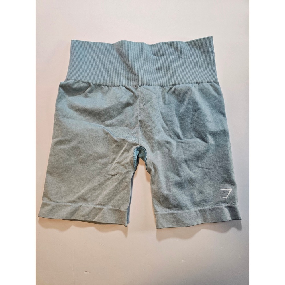 Gymshark Vital Seamless 2.0 Biker Shorts Women S Blue High Rise